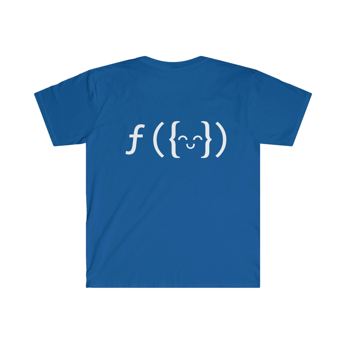 Unisex T-shirt - f( ) LOGO BACK - Dark