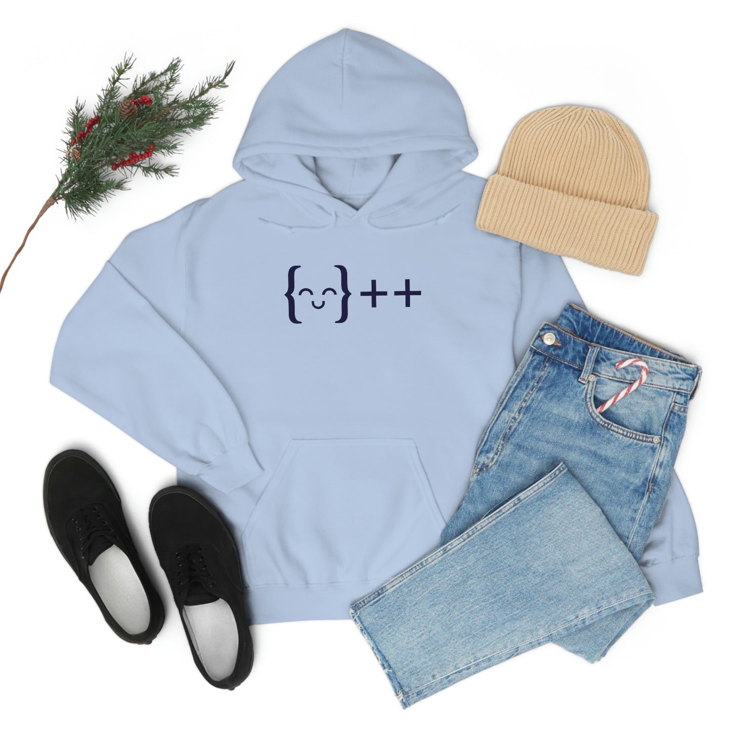 Unisex Hoodie - Mechanical March LOGO FRONT - Light Mode