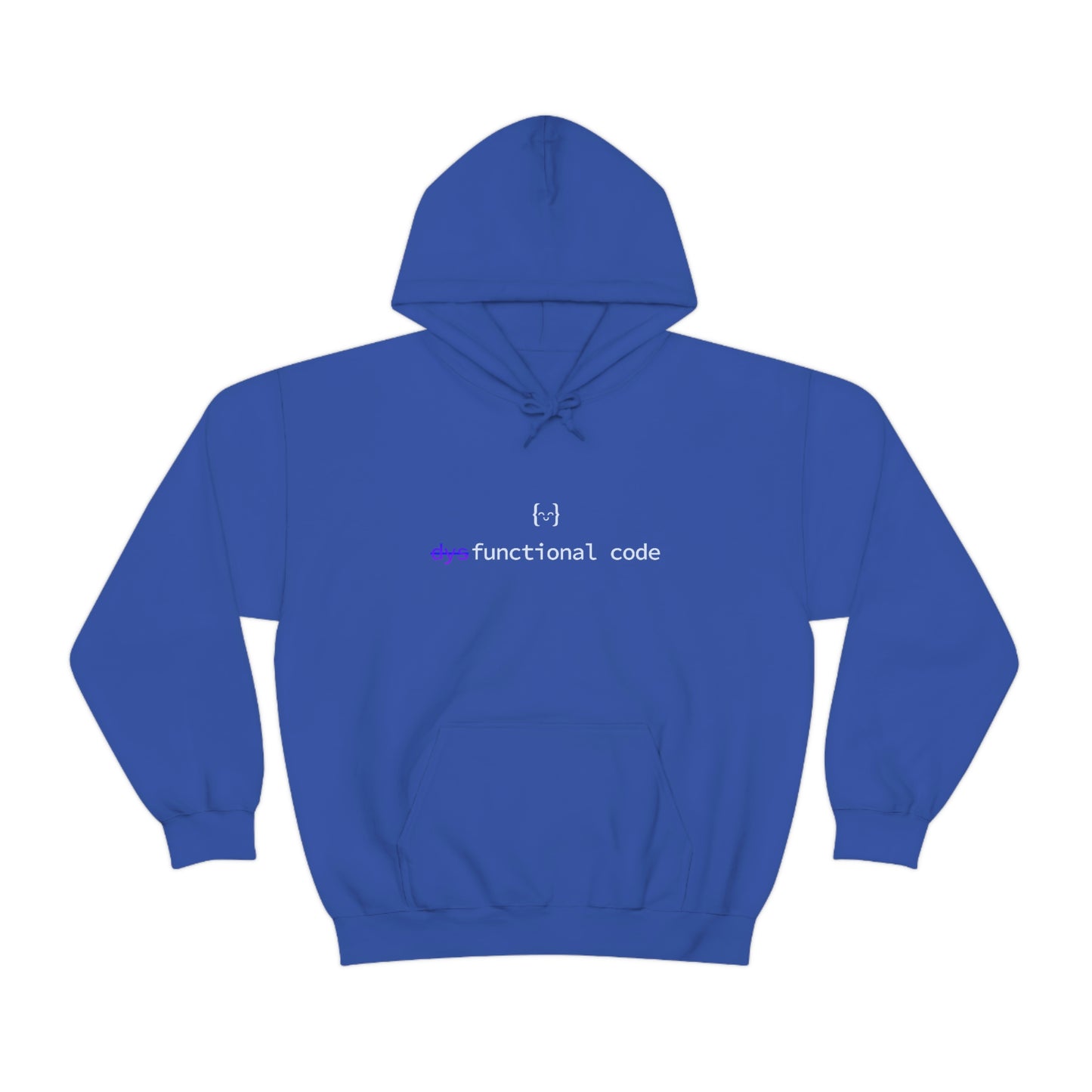 Unisex Hoodie - dysFunctional February LOGO FRONT - Dark Mode