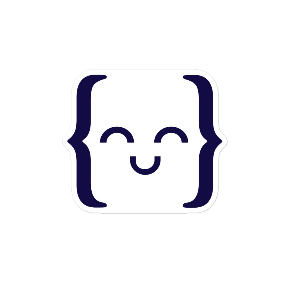 Bubble-free Sticker - Glyph