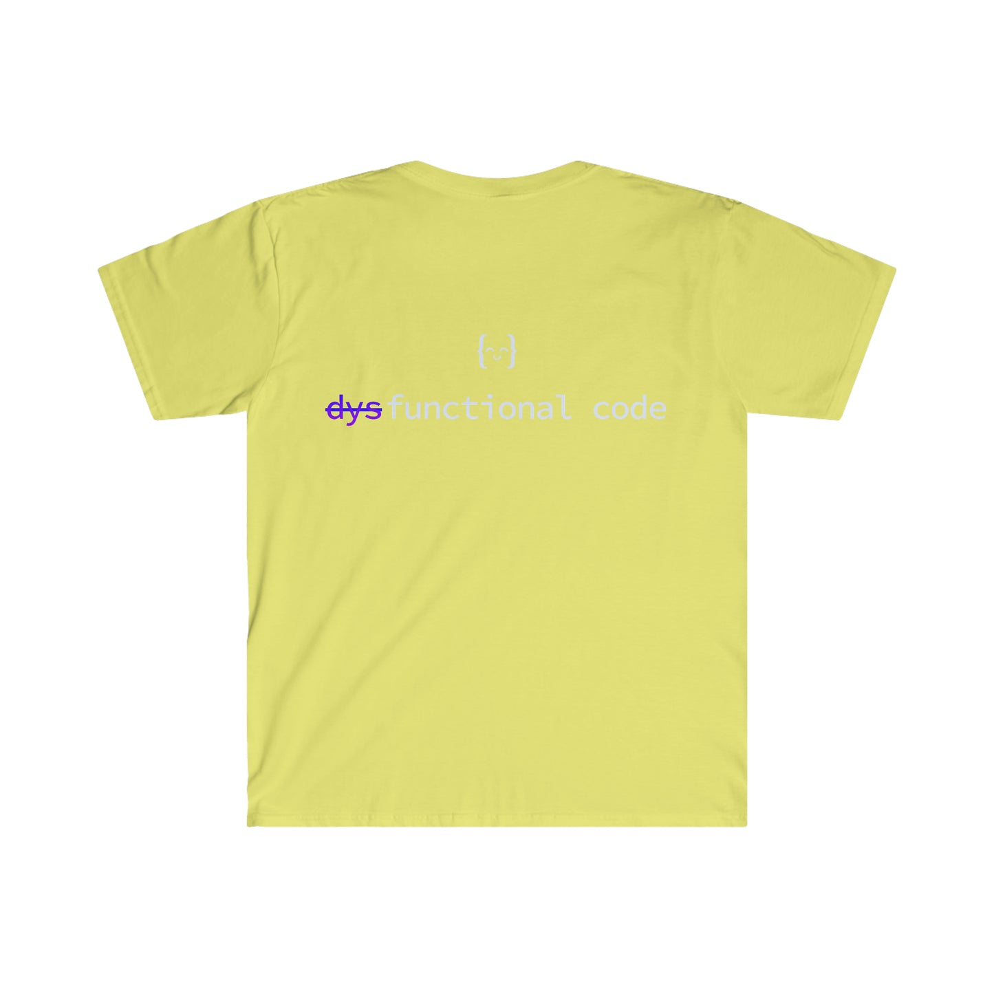 Unisex T-shirt - dsyFunctional February - LOGO BACK - Dark