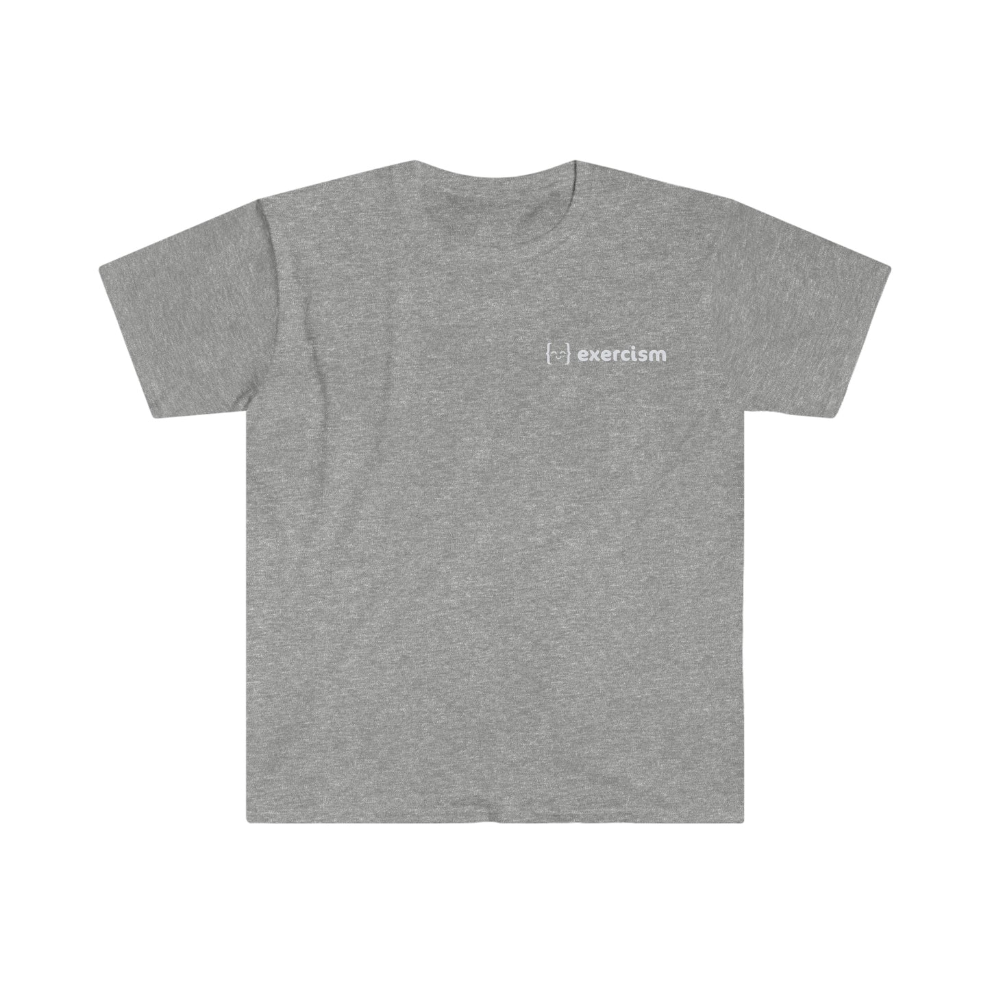 Unisex T-shirt - f( ) LOGO BACK - Dark