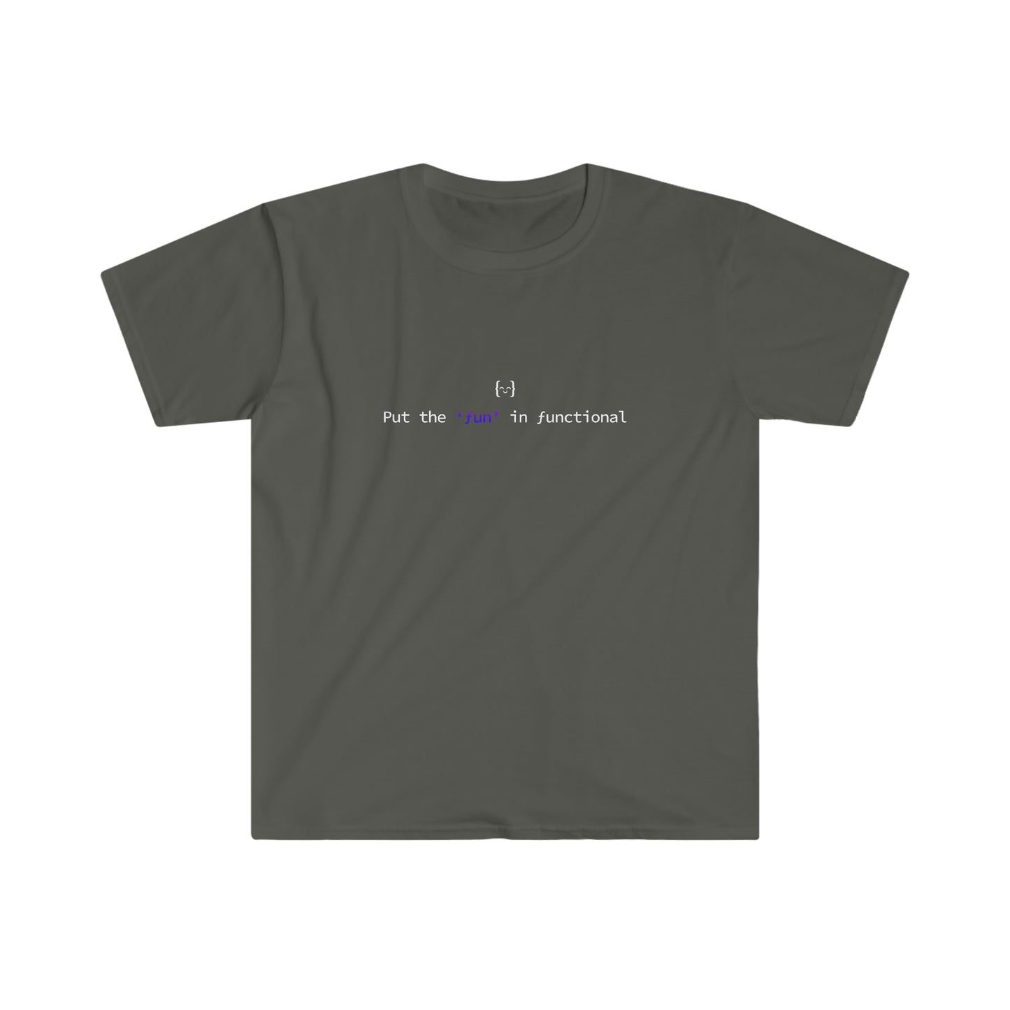 Unisex T-shirt - Fun in Functional LOGO FRONT - Dark