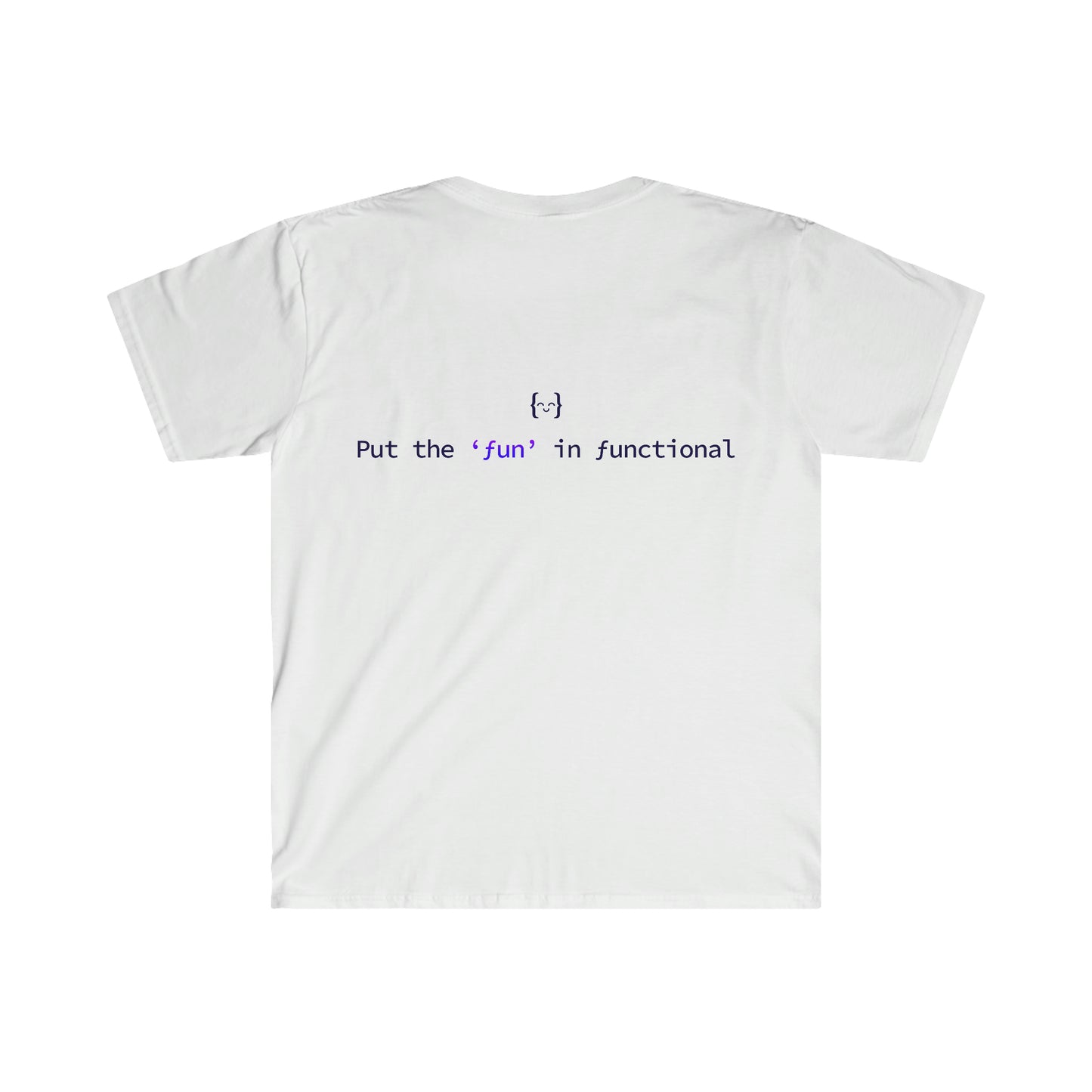 Unisex T-shirt - Fun In Functional LOGO BACK - Light