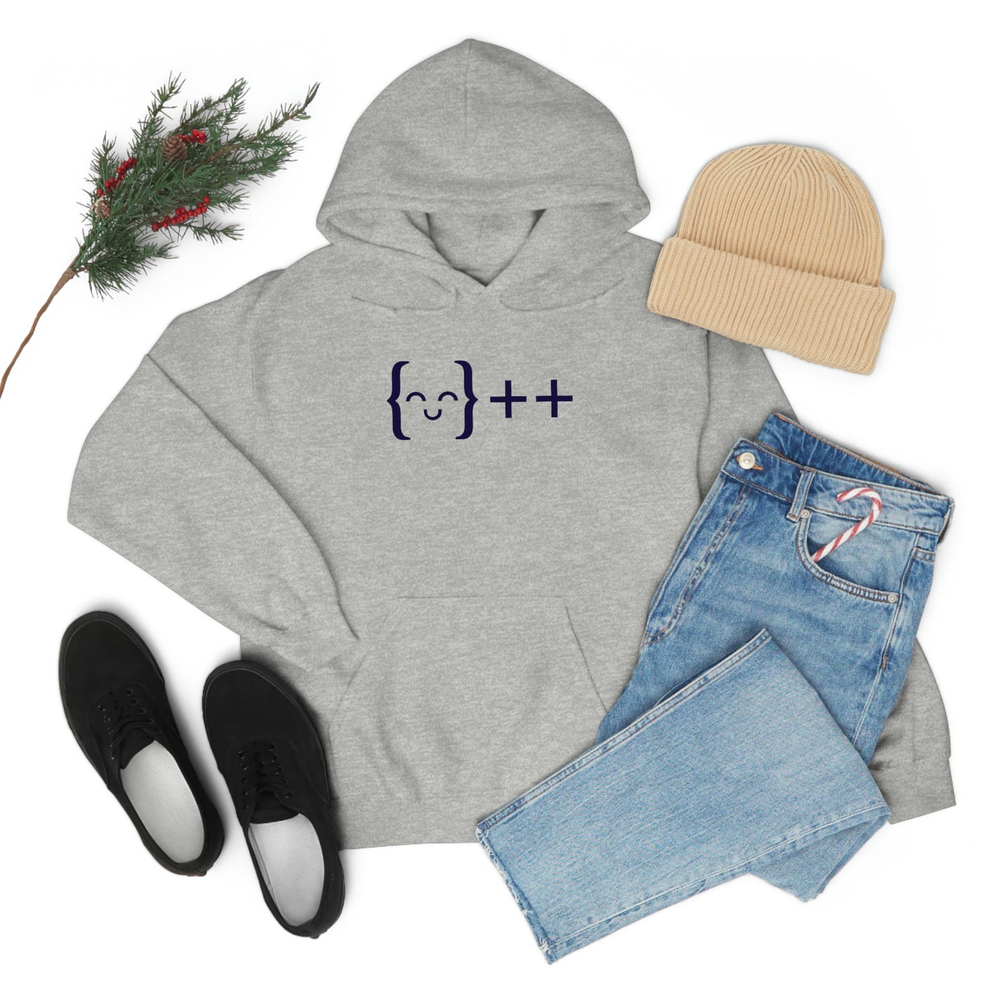 Unisex Hoodie - Mechanical March LOGO FRONT - Light Mode